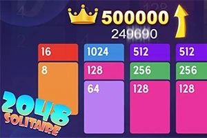 Solitária 2048 - Jogo Gratuito Online