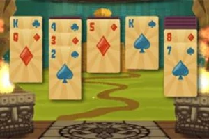 Spider Solitaire (4) 🕹️ Jogue no Jogos123