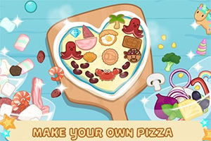 Faz pizzas divertidas e criativas