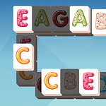 Colete 3 peças de alfabeto iguais