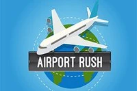 O dia está bem agitado em Airport Rush!