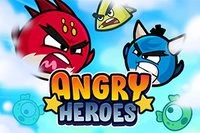 Entre no universo de Angry Heroes com este doce jogo de física!