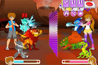 Comande criaturas fofas em batalhas de arena!