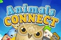 Jogo Mahjong Connect com animais engraçados