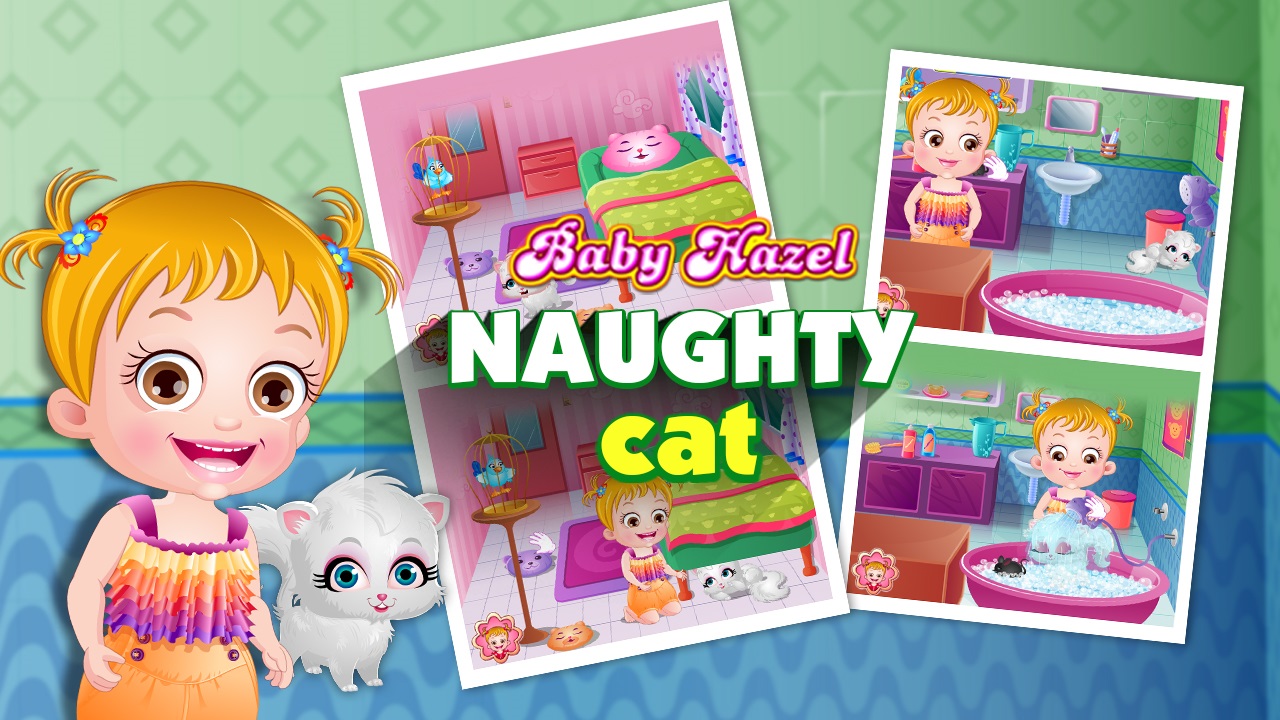 Jogo Baby Hazel Naughty Cat no Jogos 360