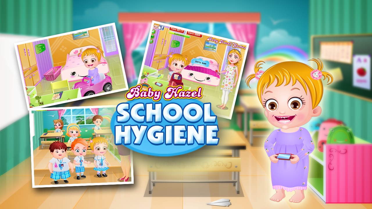 Jogo Baby Hazel e a Higiene na Escola