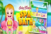 Em Baby Hazel Spa Bath vamos cuidar da Baby Hazel em um dia relaxante de spa!