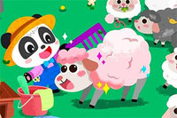 Baby Panda Animal Farm é um jogo de fazenda encantador onde você pode