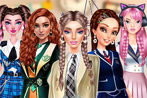 Veste uniformes escolares elegantes de todo o mundo!