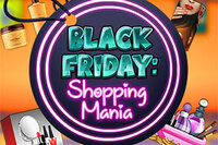 Vá ao shopping e curta uma louca maratona de compras de Black Friday