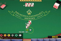 Aproveite este elegante jogo de blackjack com gráficos 3D