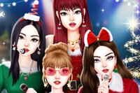 Se você é fã do Black Pink, o jogo de vestir para o Concerto de Natal do