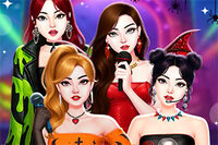 Cria o estilo de um concerto K Pop assustador
