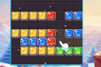 Block Puzzle Frozen Jewels é um jogo de quebra-cabeça temático de Natal