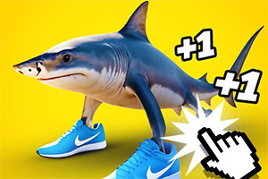Toque para memes, loucura e upgrades!