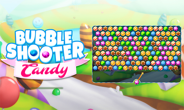 Candy Bubble Shooter - Divertimento livre tiro jogo simples 3 doces jogos  bolha!::Appstore for Android