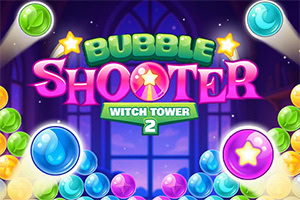Bubble Shooter Witch Tower 2 Bubble Shooter: Witch Tower 2 traz de volta a magia de um jeito divertido e para toda a família!