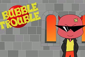 Desvie e estoure as bolhas