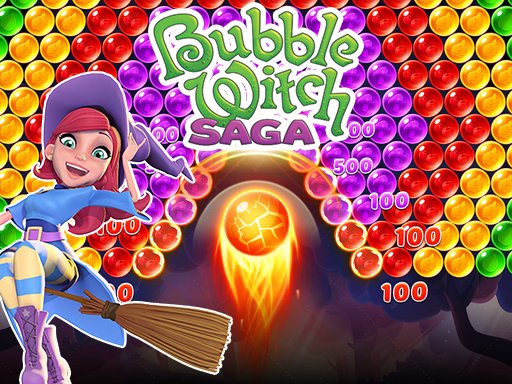 Bubble Witch Saga 🕹️ Jogue no Jogos123