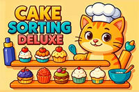Cake Sorting Deluxe é um jogo de quebra-cabeça divertido e relaxante que