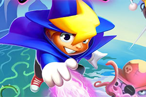 Empunhe magia poderosa e derrote monstros furiosos neste jogo mágico