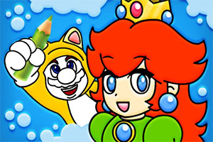 Pinta divertidas personagens de videojogos
