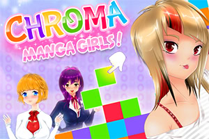 Chroma Manga Girls é um jogo mental colorido