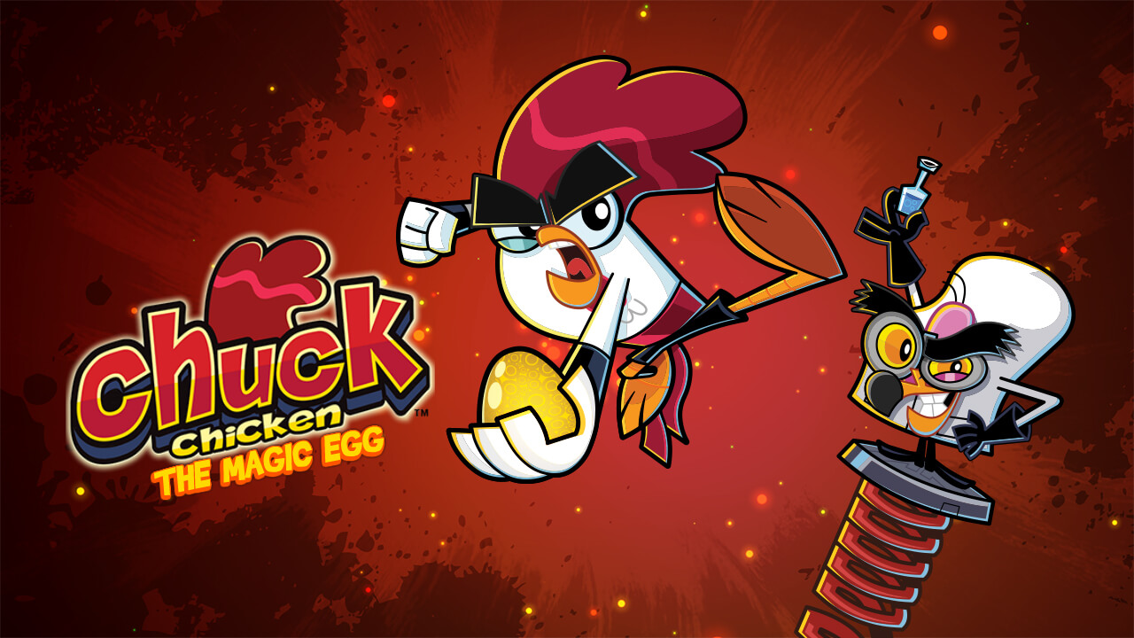 Galinha Chuck o Ovo Mágico - Jogo Gratuito Online