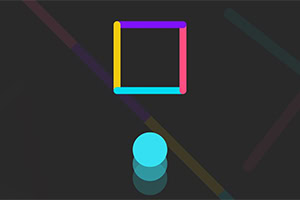 Entre no ritmo e toque no tempo em Color Jump