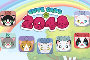 Cute Cats 2048