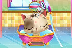 Cute Kitty Care 🕹️ Jogue Cute Kitty Care no Jogos123