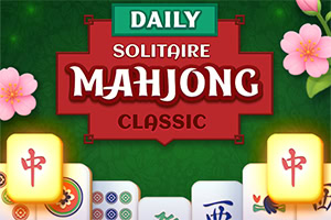 Jogo de mahjong solitário relaxante em que você combina pares de peças para limpar a área
