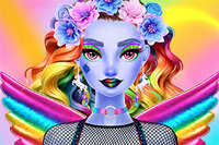 Mostra as tuas habilidades de maquilhadora em Dazzling Divas Makeup