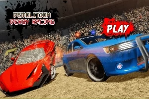 DEMOLITION DERBY CRASH RACING - Jogue de Graça!