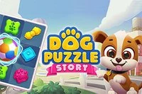 Dog Puzzle Story é um jogo de match 3 super relaxante!