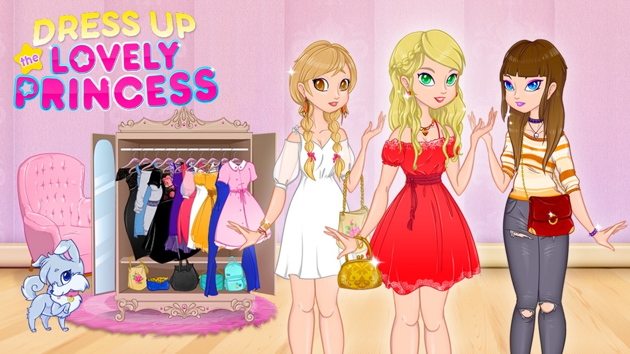 DRESS UP THE LOVELY PRINCESS - Jogue Grátis Online!