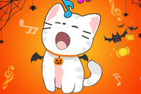 Mergulhe no encantador mundo do Duet Cats Halloween Cat Music