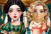 Um confronto de moda entre a elegância oriental antiga e o glamour urbano