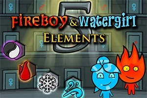 Jogo Fogo e Água? Fireboy e watergirl 2 Fases 5,6,7,8 