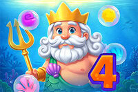 Fish Story 4 está de volta com a sua maior aventura submarina Match 3 de sempre