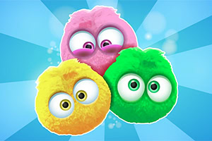 Colete o máximo de Fluffles antes de ficar sem jogadas