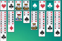 Jogo de Freecell em que cada novo nível tem menos 1 pilha vazia