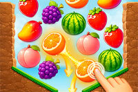 Combina frutas e deixa as cair