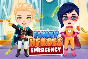 FUNNY HEROES EMERGENCY - Jogue Grátis Online!