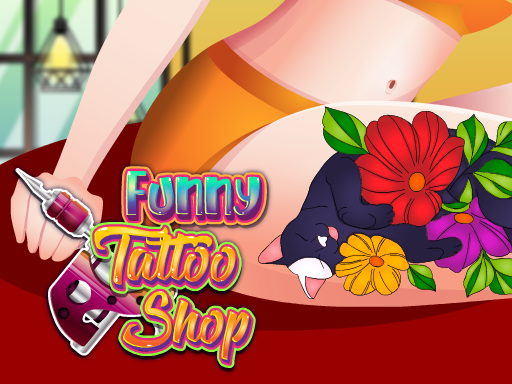FUNNY TATTOO SHOP - Jogue Grátis Online!