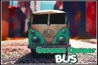 O jogo German Camper Bus é um jogo online gratuito, e você tem 6 imagens da