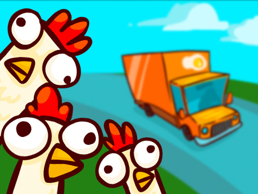 jogo da galinha atravessando a rua. quase um pro player #chicken #ch