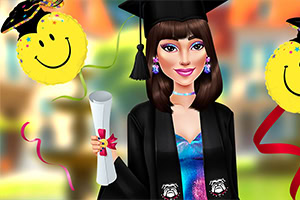 Descubra as últimas tendências de maquiagem com o jogo Graduation Makeup Trends!
