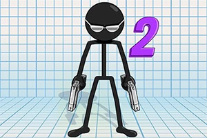 Em Gun Fu, você é um Stickman cercado de inimigos por todos os lados
