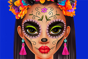 Jogo Halloween Makeup Trends no Jogos 360